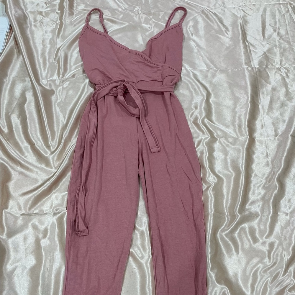 Dusty pink jumpsuit